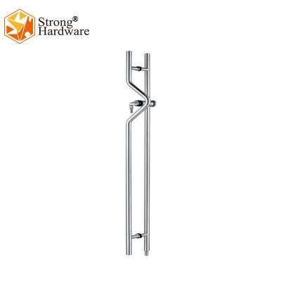 DH-L5 SUS304 glass shower double side long door lock handle